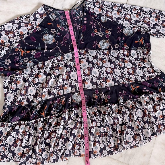Free People Floral Top - Picture 4 of 8